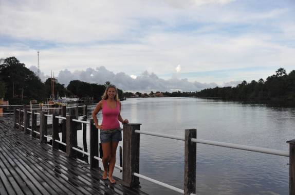 Orla do rio Preguiças, em Barreirinhas - MA